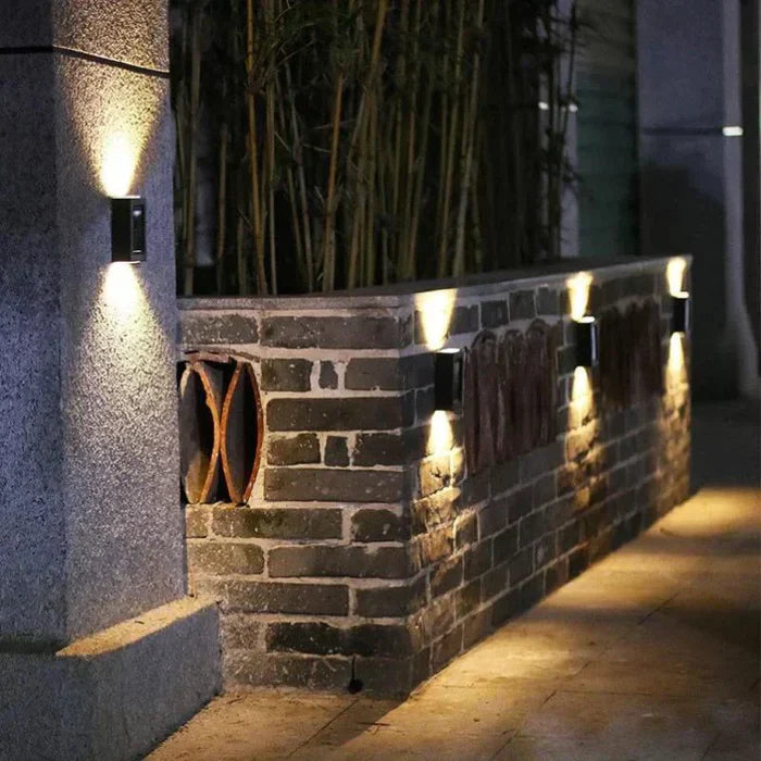 Solarbetriebene Wetterfeste Gartenlampe für Außenbereich