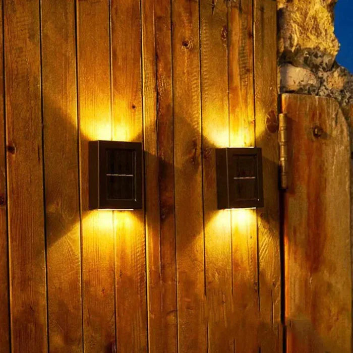 Solarbetriebene Wetterfeste Gartenlampe für Außenbereich