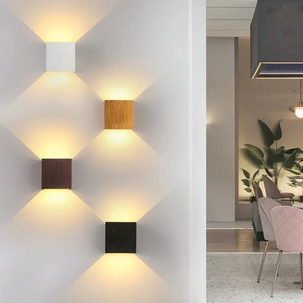 Elegante minimalistische LED-Wandleuchte für stilvolle Raumbeleuchtung