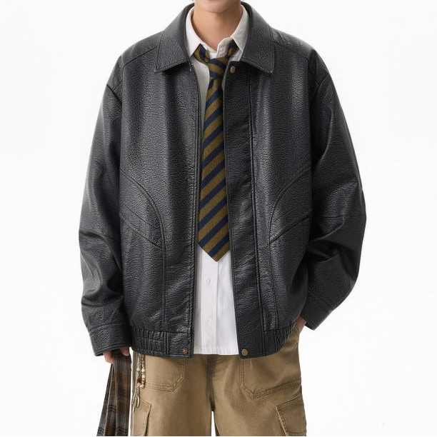 Herren Bikerjacke – Stilvoller Klassiker mit Moderner Passform
