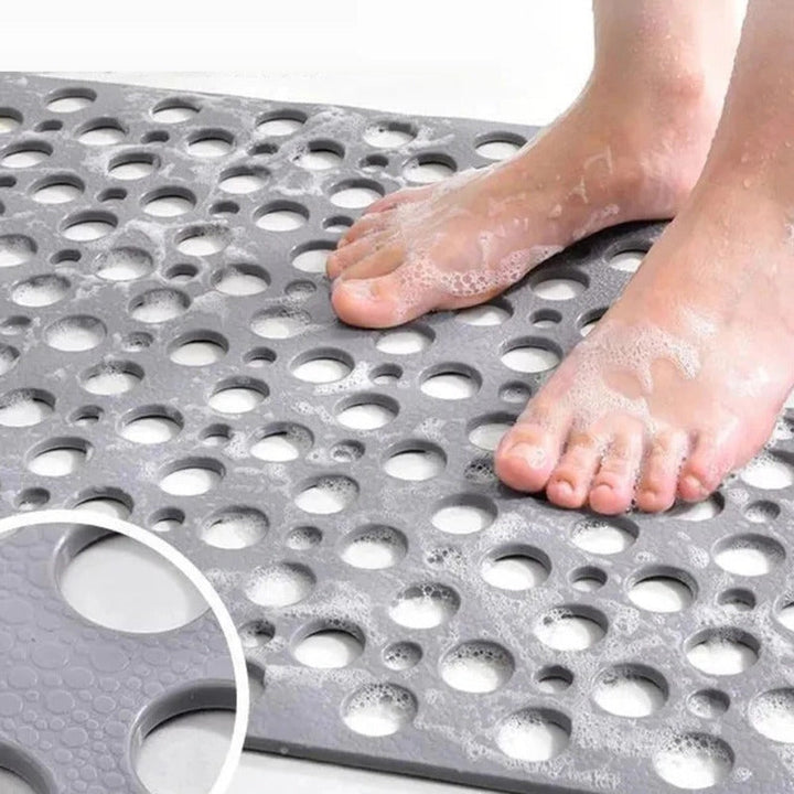Rutschfeste Antibakterielle Duschmatte mit Saugnäpfen für Sicheren Halt