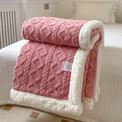 Sherpa Kuscheldecke – Wendedecke mit Fleece für alle Jahreszeiten