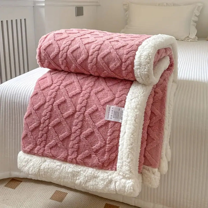 Sherpa Kuscheldecke – Wendedecke mit Fleece für alle Jahreszeiten