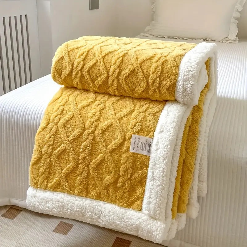 Sherpa Kuscheldecke – Wendedecke mit Fleece für alle Jahreszeiten
