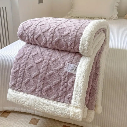 Sherpa Kuscheldecke – Wendedecke mit Fleece für alle Jahreszeiten