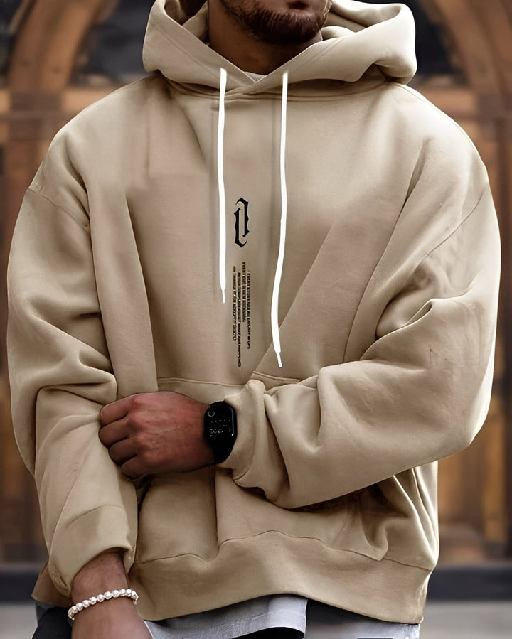 Herren Lässiger Hoodie Mit Print