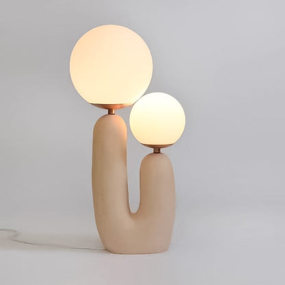 Skandinavische Tischlampe aus Harz für Kinder- und Schlafzimmer