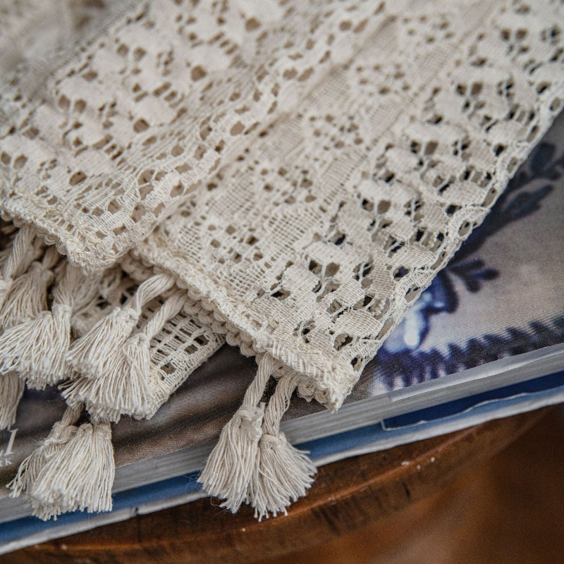 Häkelvorhang – Halbtransparentes Design mit Vintage-Charme