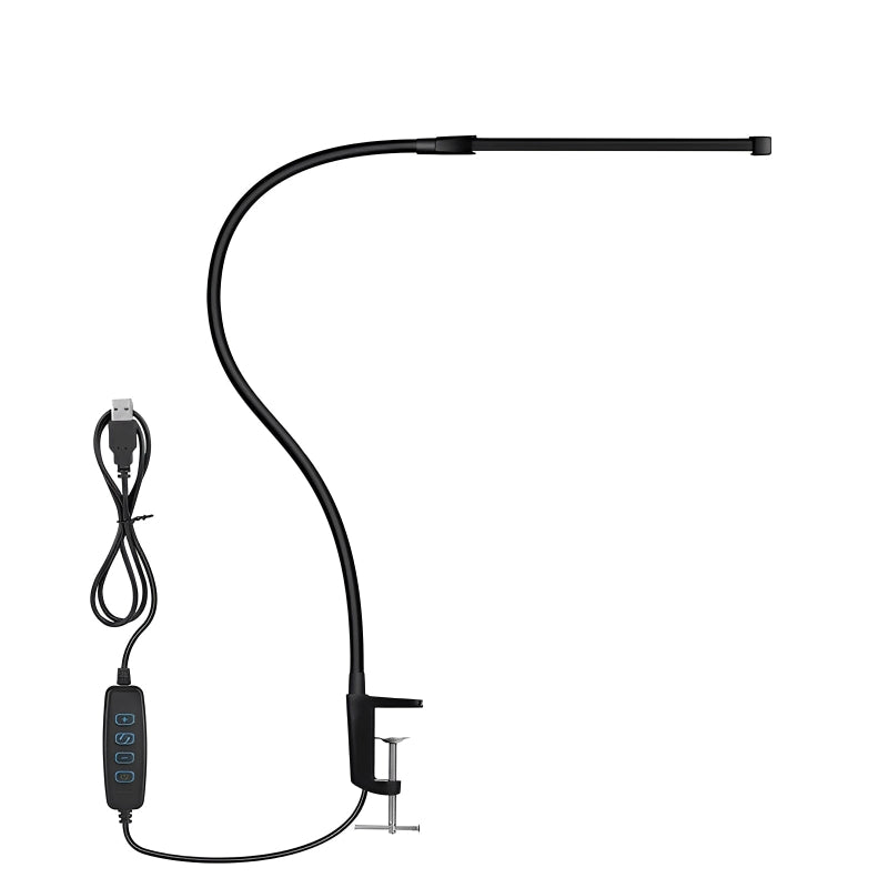 LED Leselampe – Moderne Tischlampe mit USB-Anschluss für Schreibtisch und Home-Office