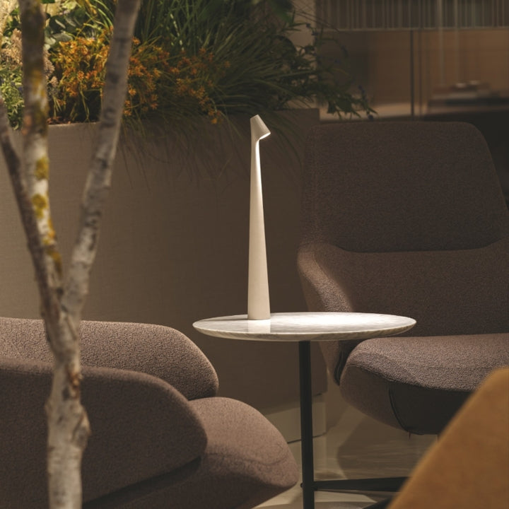 Kabellose LED Tischleuchte Kalem mit Dimmer – Modernes Aluminium Design