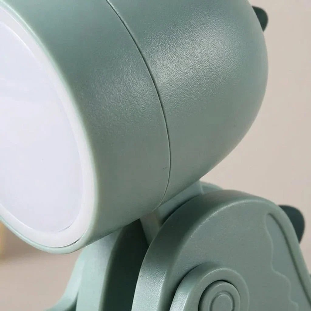 Dinosaurier-Schreibtischlampe mit verstellbarem, faltbarem Leuchtenarm