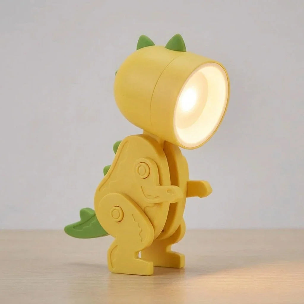 Dinosaurierlampe als Leselicht für Kinderzimmer und Lernbereich