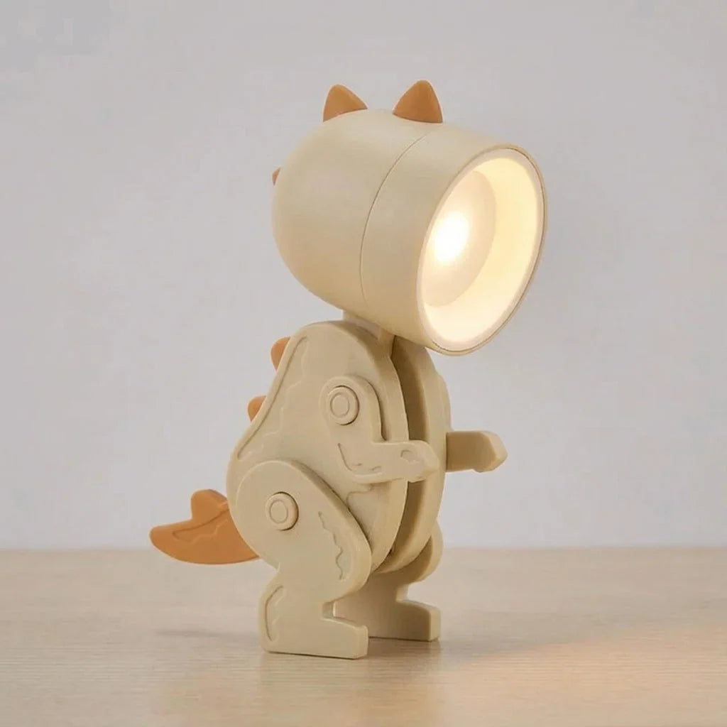 Kinder Schreibtischlampe Dinosaurier Faltbar Mit Klemme