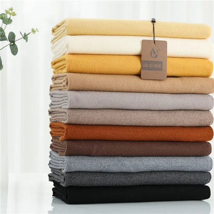 Damen Kaschmir Schal Mit Klassischem Design