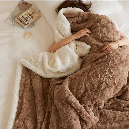 Kuschelige Fleece-Decke – Weich, warm & stilvoll für den Winter