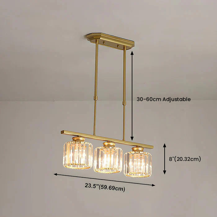 Moderne Design-Hängeleuchte mit mehreren Lichtquellen für Esszimmer und Küche