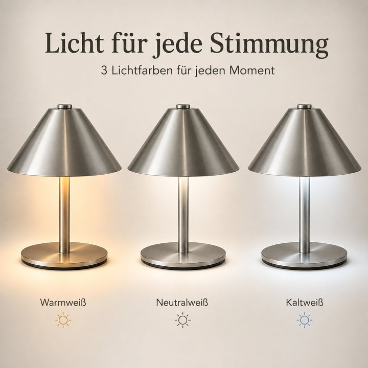 LED-Tischlampe zur sanften Beleuchtung am Abend