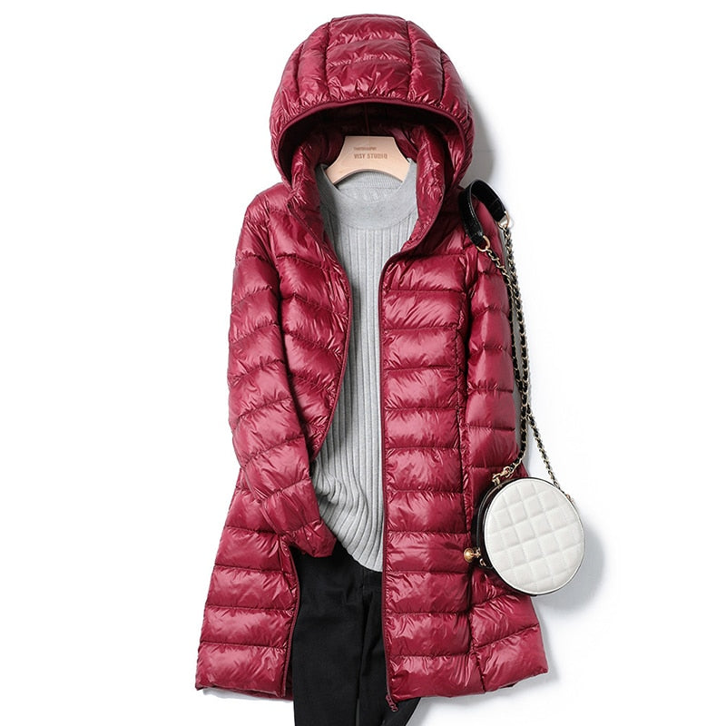 Damen Winterjacke Leicht Und Lässig Mit Klassischem Design
