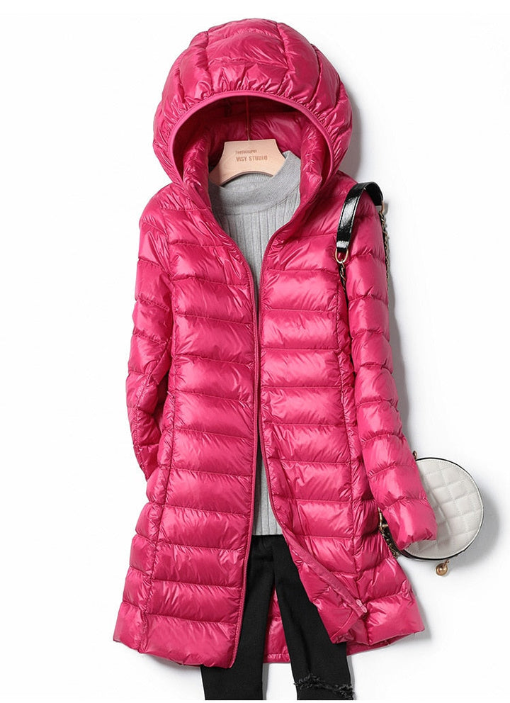 Damen Winterjacke Leicht Und Lässig Mit Klassischem Design