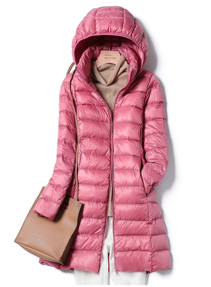 Damen Winterjacke Leicht Und Lässig Mit Klassischem Design