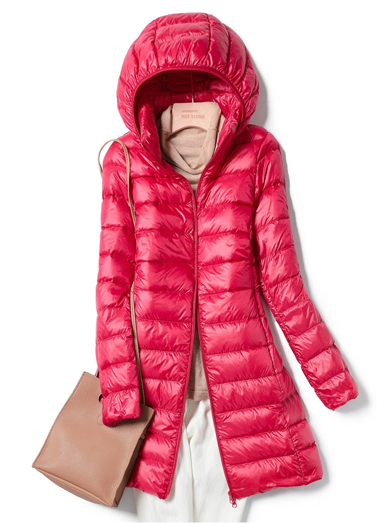 Damen Winterjacke Leicht Und Lässig Mit Klassischem Design