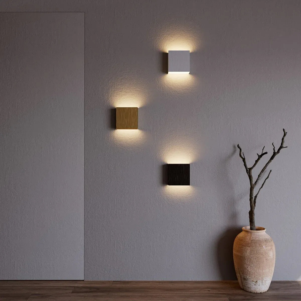 Elegante minimalistische LED-Wandleuchte für stilvolle Raumbeleuchtung
