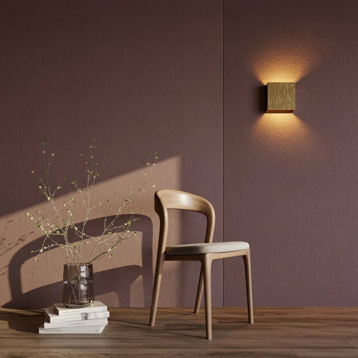 Elegante minimalistische LED-Wandleuchte für stilvolle Raumbeleuchtung