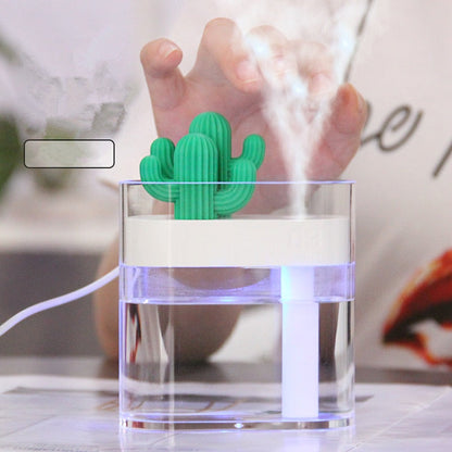 Ultraschall Luftbefeuchter Kaktus Design – Kompakter Diffuser Mit Timer