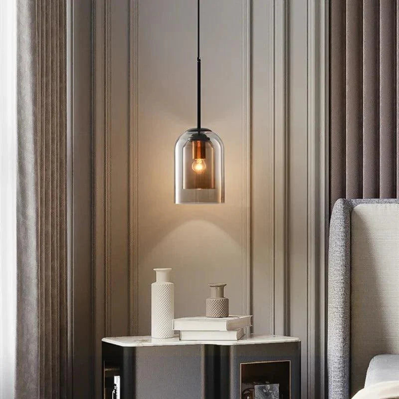 Pendelleuchte Modern – Glas Hängelampe mit elegantem Design