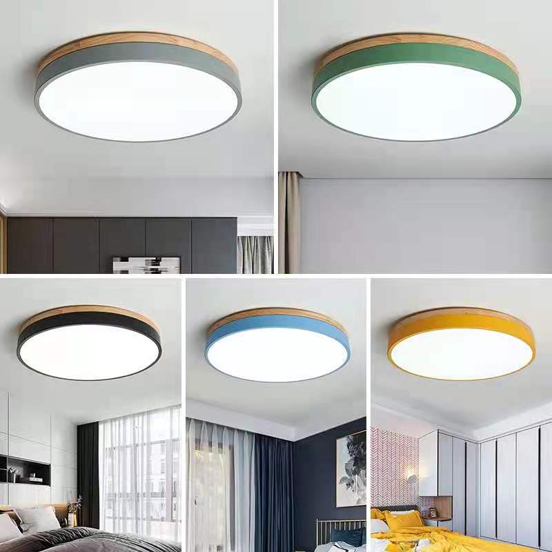 Moderne LED Deckenleuchte mit rundem Design für Wohnzimmer und Schlafzimmer