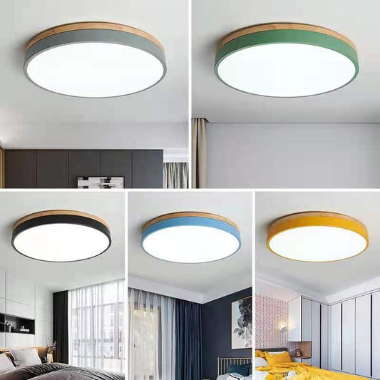 Moderne LED Deckenleuchte mit rundem Design für Wohnzimmer und Schlafzimmer