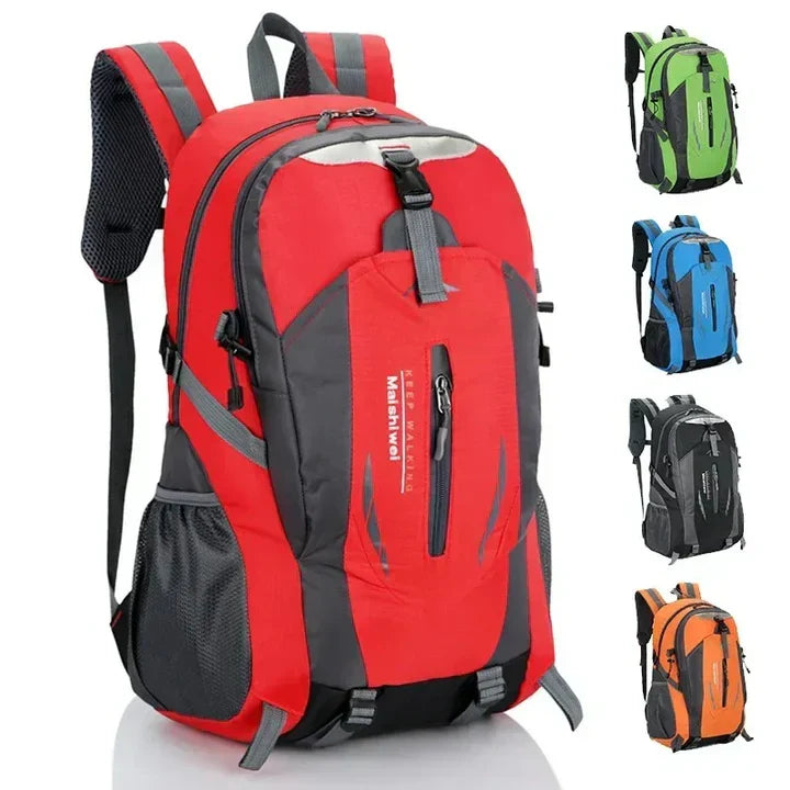 Wasserabweisender Outdoor Rucksack mit mehreren Fächern für Reisen und Alltag