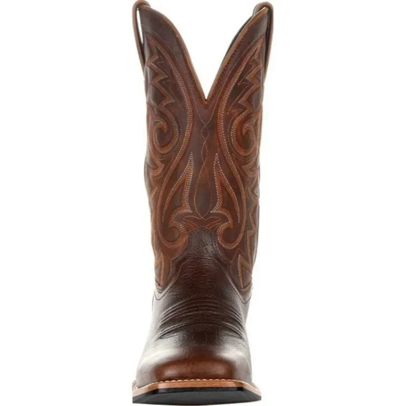 Damen Cowboy Stiefel Mit Totem Muster