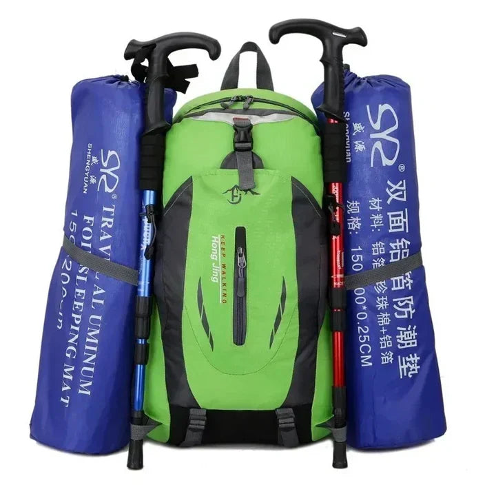 Wasserabweisender Outdoor Rucksack mit mehreren Fächern für Reisen und Alltag