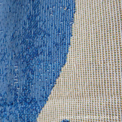 Künstlerische Bunte Wohndecke im abstrakten Blue-Woman-Design