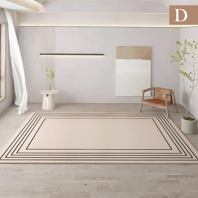 Teppich – Moderner Minimalismus aus Kunst-Kaschmir