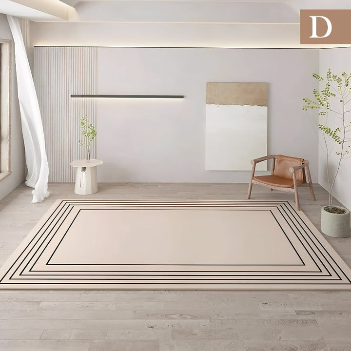 Teppich – Moderner Minimalismus aus Kunst-Kaschmir