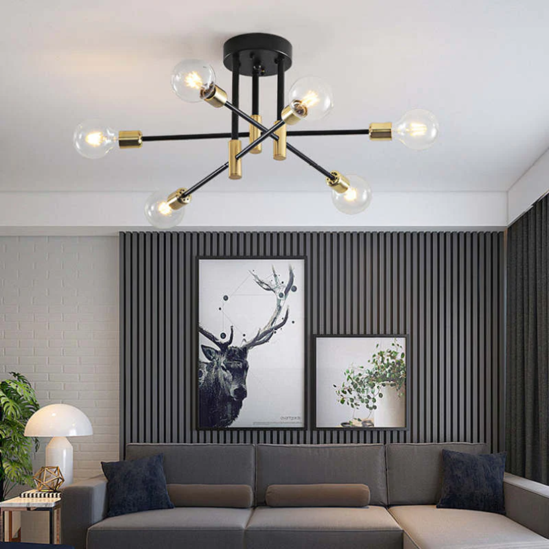 Moderne LED-Deckenleuchte
