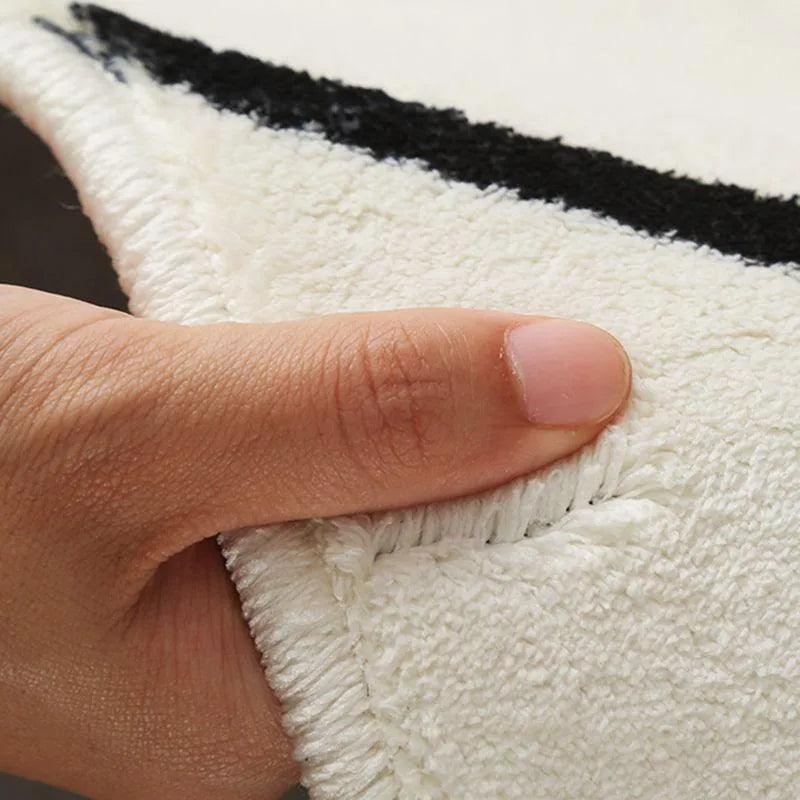 Teppich – Schlichtes Wolken-Design mit weichem Kaschmir-Touch