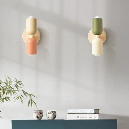 Moderne Doppelköpfige LED Wandleuchte - Vielseitige Wandbeleuchtung