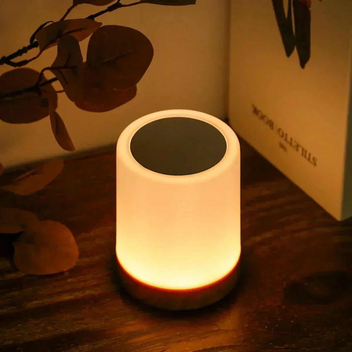 Dimmable Touch-Tischlampe mit Farbwechsel für modernes Wohnen
