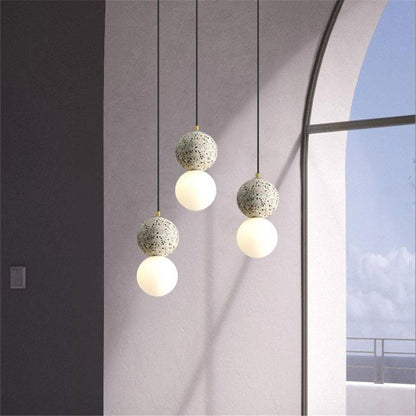 Moderne LED Kugel Pendelleuchte für Wohnzimmer und Esszimmer