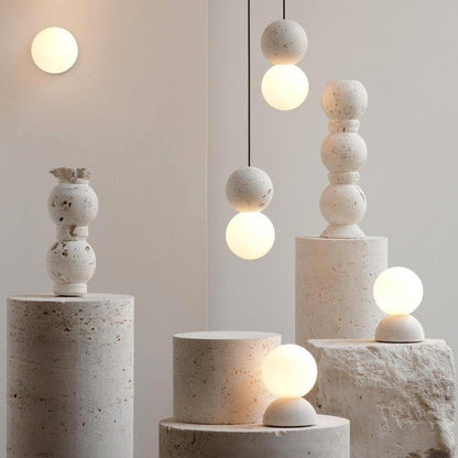 Moderne LED Kugel Pendelleuchte für Wohnzimmer und Esszimmer