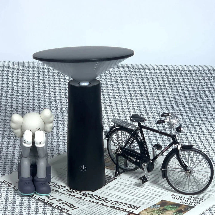 Kabellose LED-Tischlampe mit einstellbarem Licht für moderne Räume