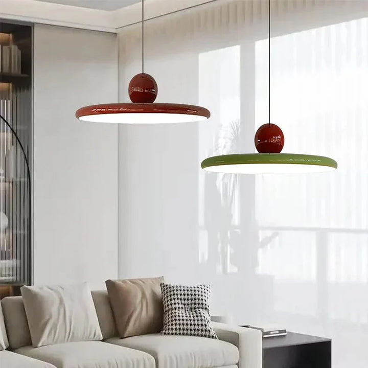 Schlanke Pendelleuchte mit Glasur-Design für Esszimmer und Küche