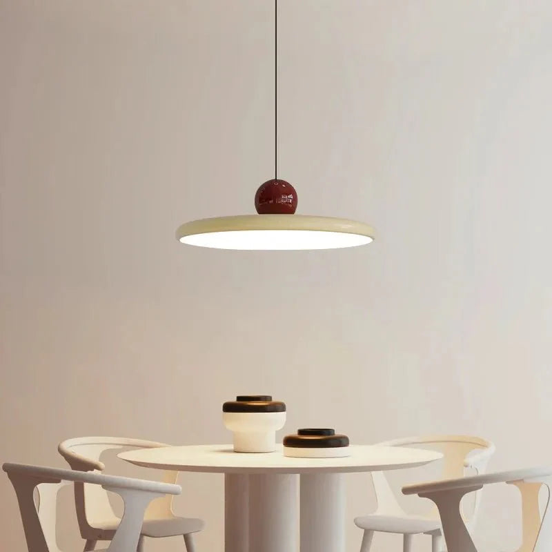 Glint - Bauhaus - inspirierte Glazen Lampe - Deckenleuchte - Rot - Müller Mode