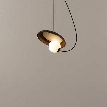 Industrielle LED Pendelleuchte aus Metall für Esszimmer