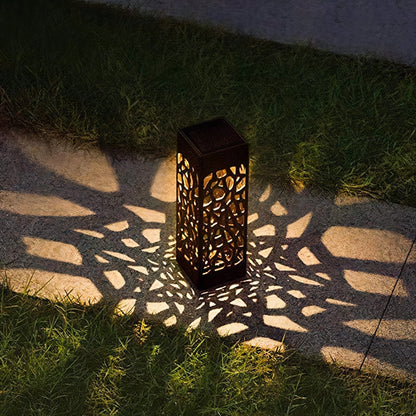 Wetterfeste LED Außenlampe mit Hohldesign für Garten und Terrasse ( 6 Stk.)