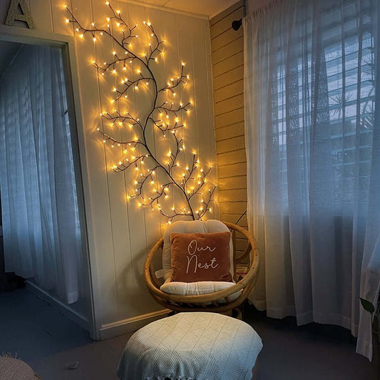 TreeLight - Baum Wandleuchten - Wandleuchte - Schwarz - Müller Mode