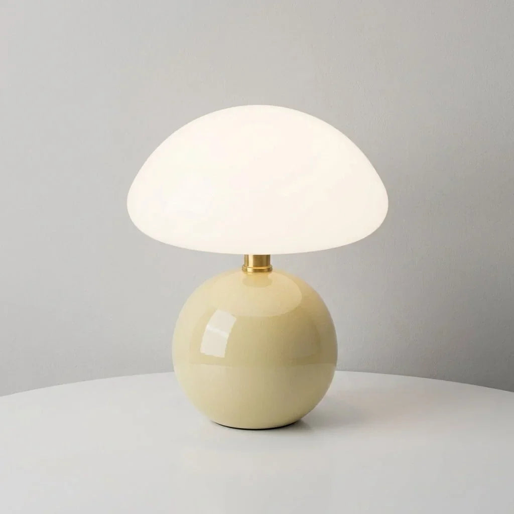 Pilz Tischlampe Mit Kuppelschirm Für Schreibtisch